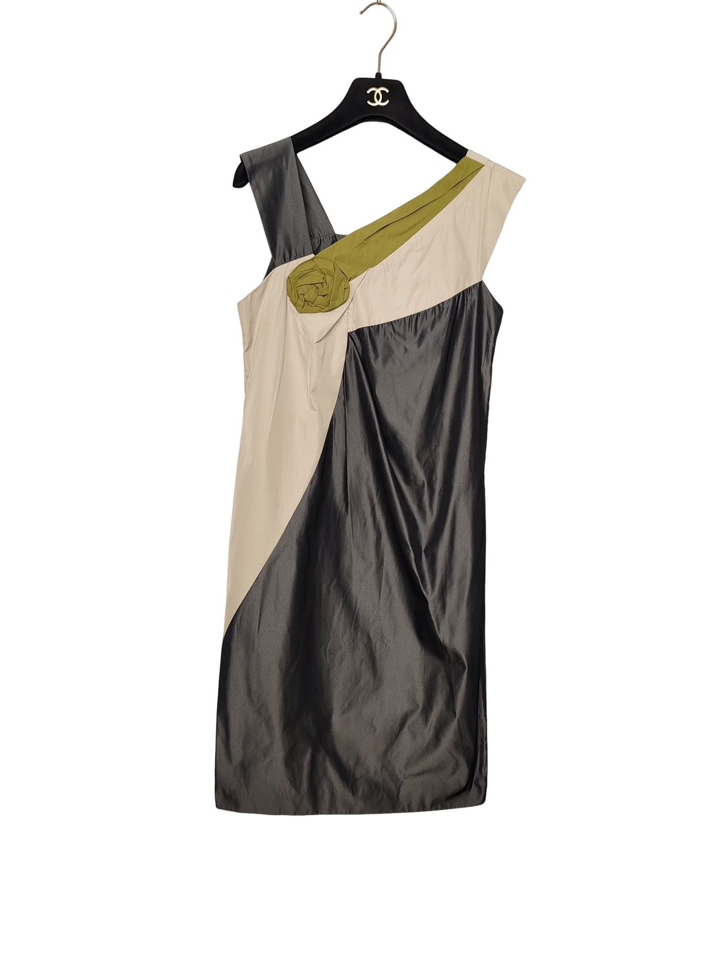 Max Mara MaxMara Rosette Detail Panel Dress Size 4 Size S / US 4 / IT 40 - 1 Thumbnail