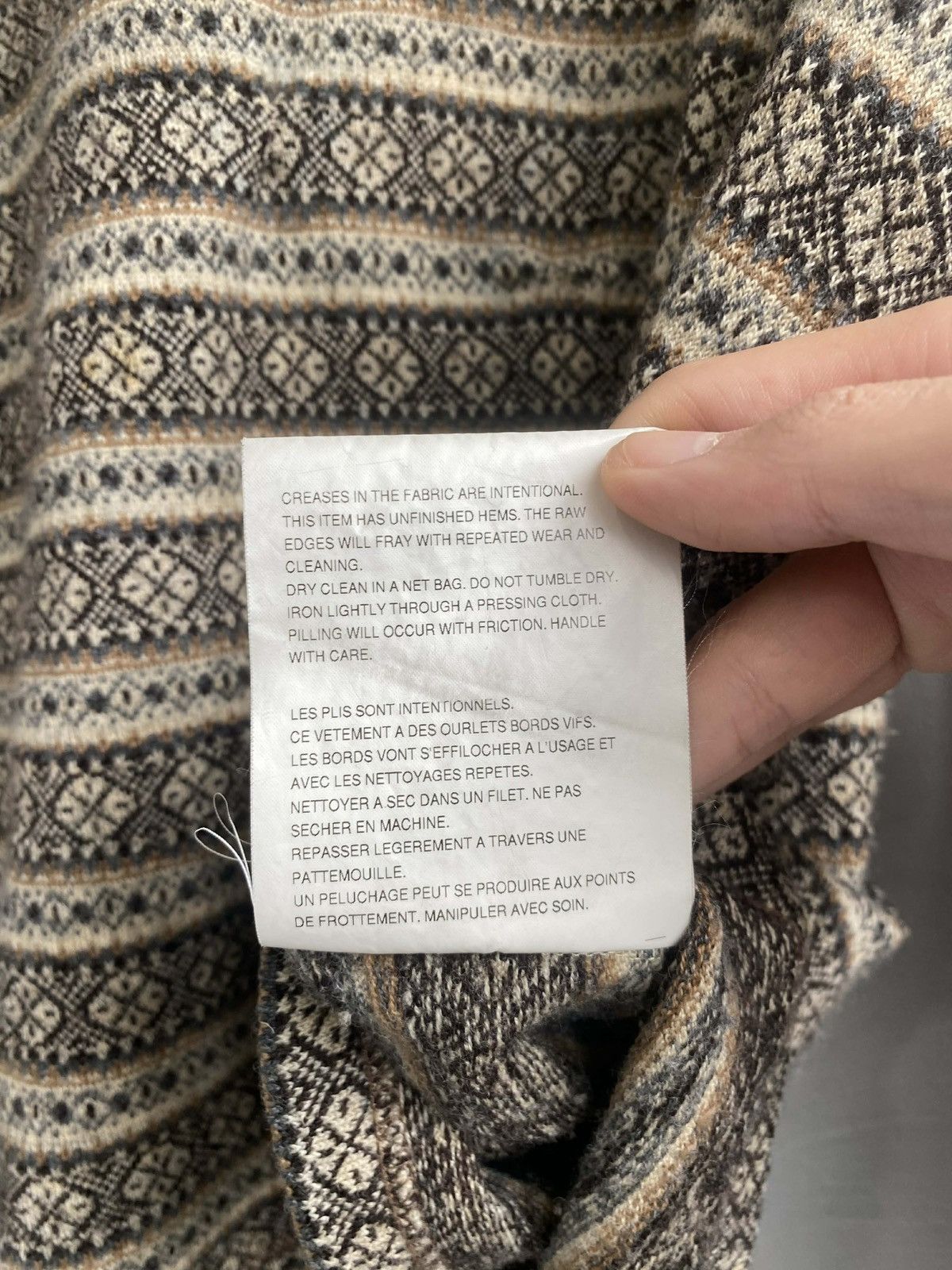 Junya Watanabe Junya Watanabe MAN Tribal Stripe Jacquard Knit Size US S / EU 44-46 / 1 - 7 Thumbnail