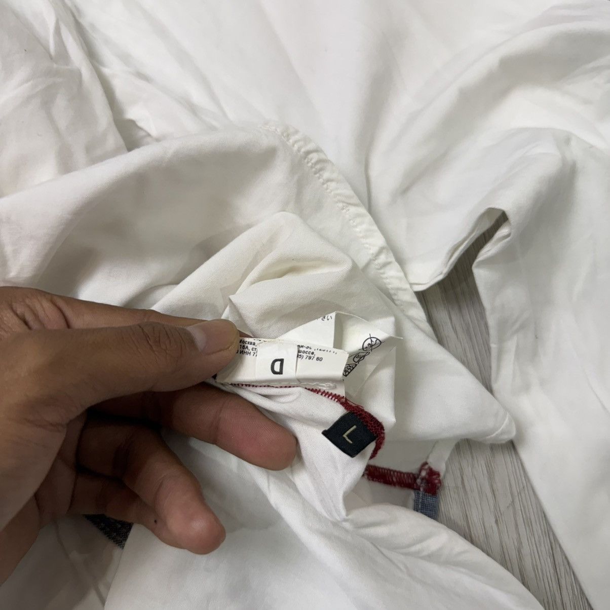 Napapijri NAPAPIJRI gamar white button shirt Size US L / EU 52-54 / 3 - 8 Thumbnail