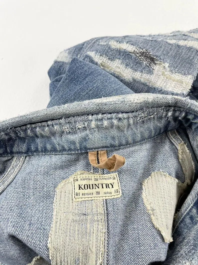 Kapital Kapital Boro Patchwork Denim Jacket. Size US M / EU 48-50 / 2 - 6 Thumbnail