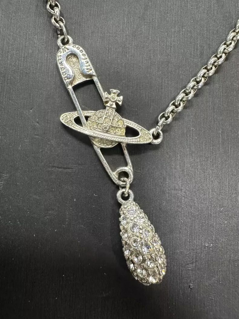 Vivienne Westwood Vivienne Westwood Saturn necklace Size ONE SIZE - 2 Thumbnail
