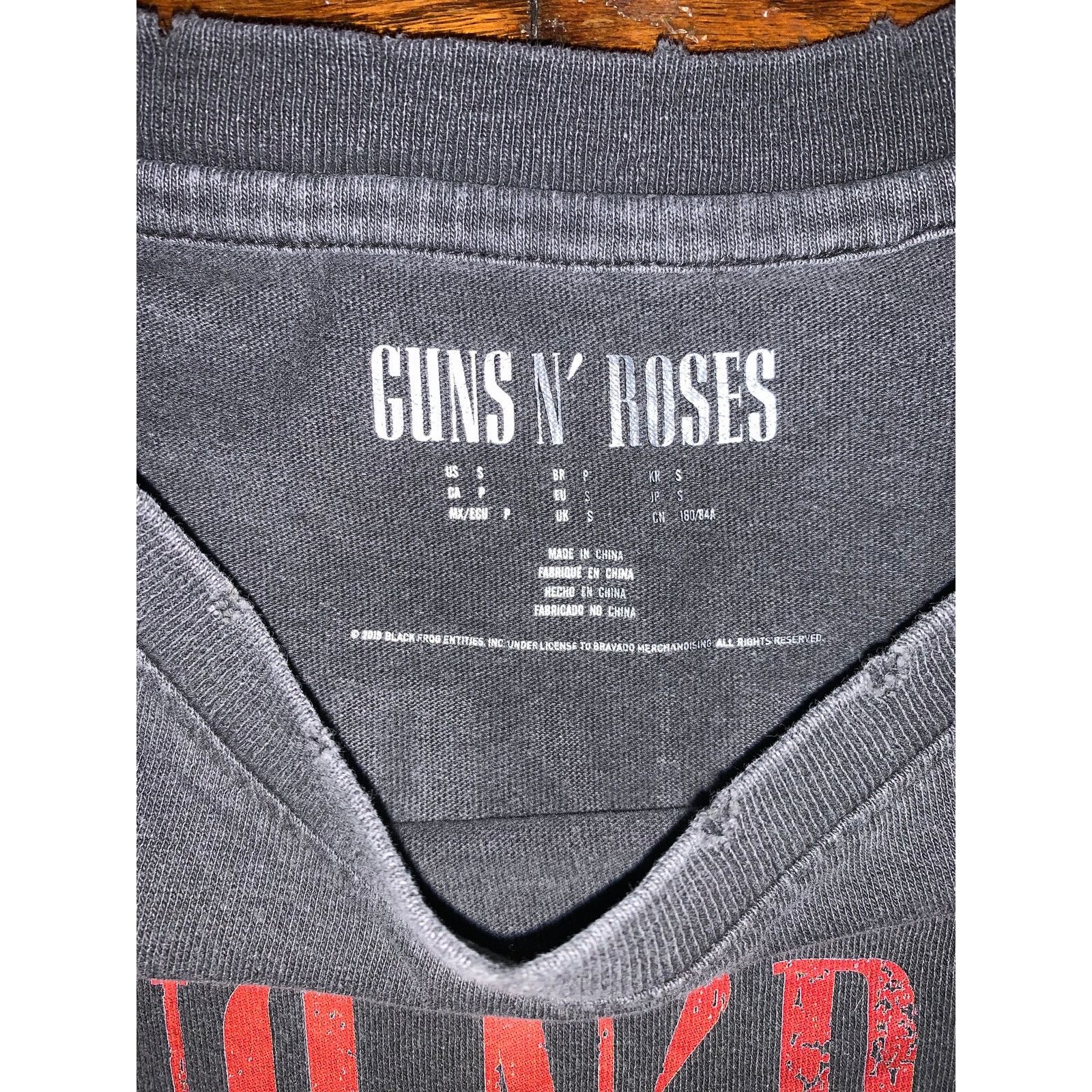 Band Tees Guns N Roses Appetite For Destruction T Shirt Black Small Size US S / EU 44-46 / 1 - 6 Thumbnail
