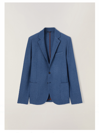 Loro Piana o1srvl11e0424 Sweater Jacket in Blue Size US L / EU 52-54 / 3 - 1 Thumbnail