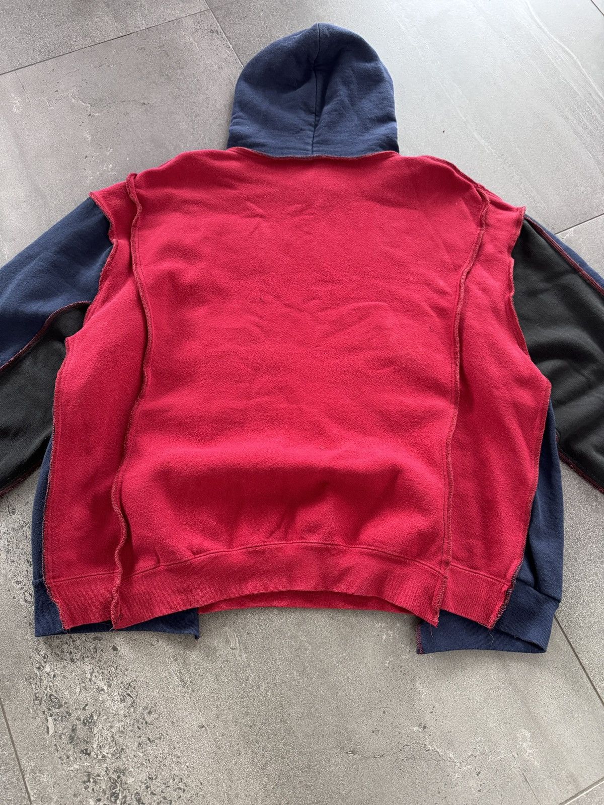 Nike × Vintage SALE💣💣 SALE VINTAGE NIKE STREETWEAR REWORKED NIKE HOODIE 90S Size US M / EU 48-50 / 2 - 11 Thumbnail
