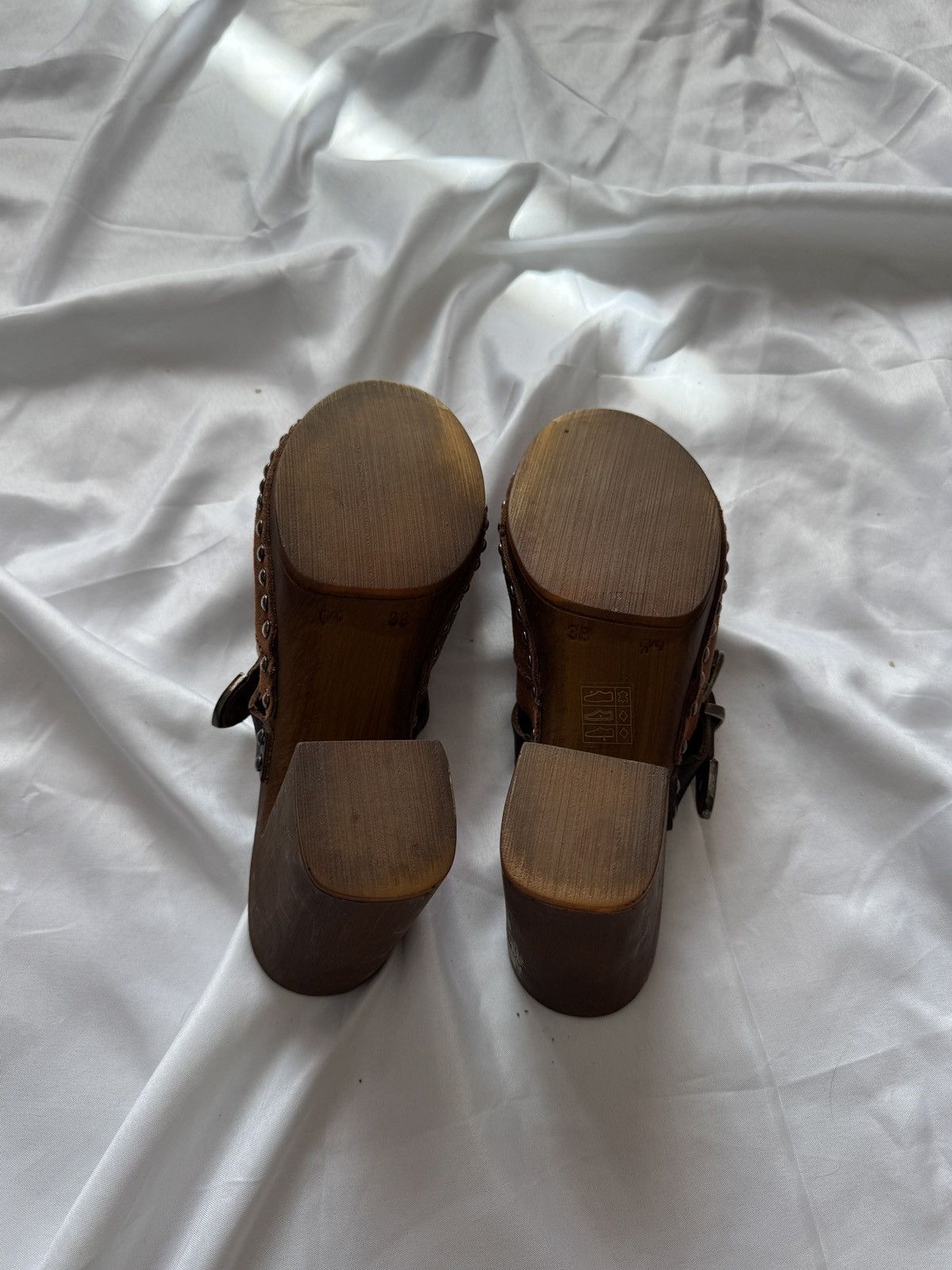 Replay Replay Vintage Suede Mules Shoes Size US 8 / IT 38 - 10 Thumbnail