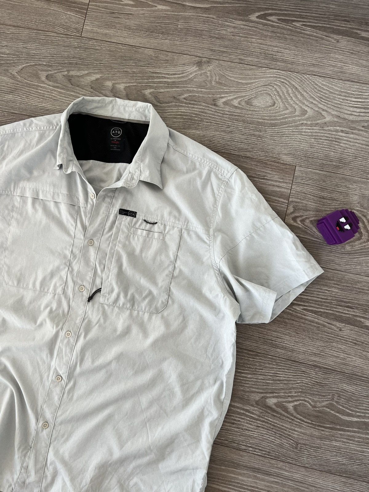 Wrangler ‼️Vintage Wrangler Outdoor ATG All Terrain Gear Pocket Shirt‼️ Size US XXL / EU 58 / 5 - 8 Thumbnail