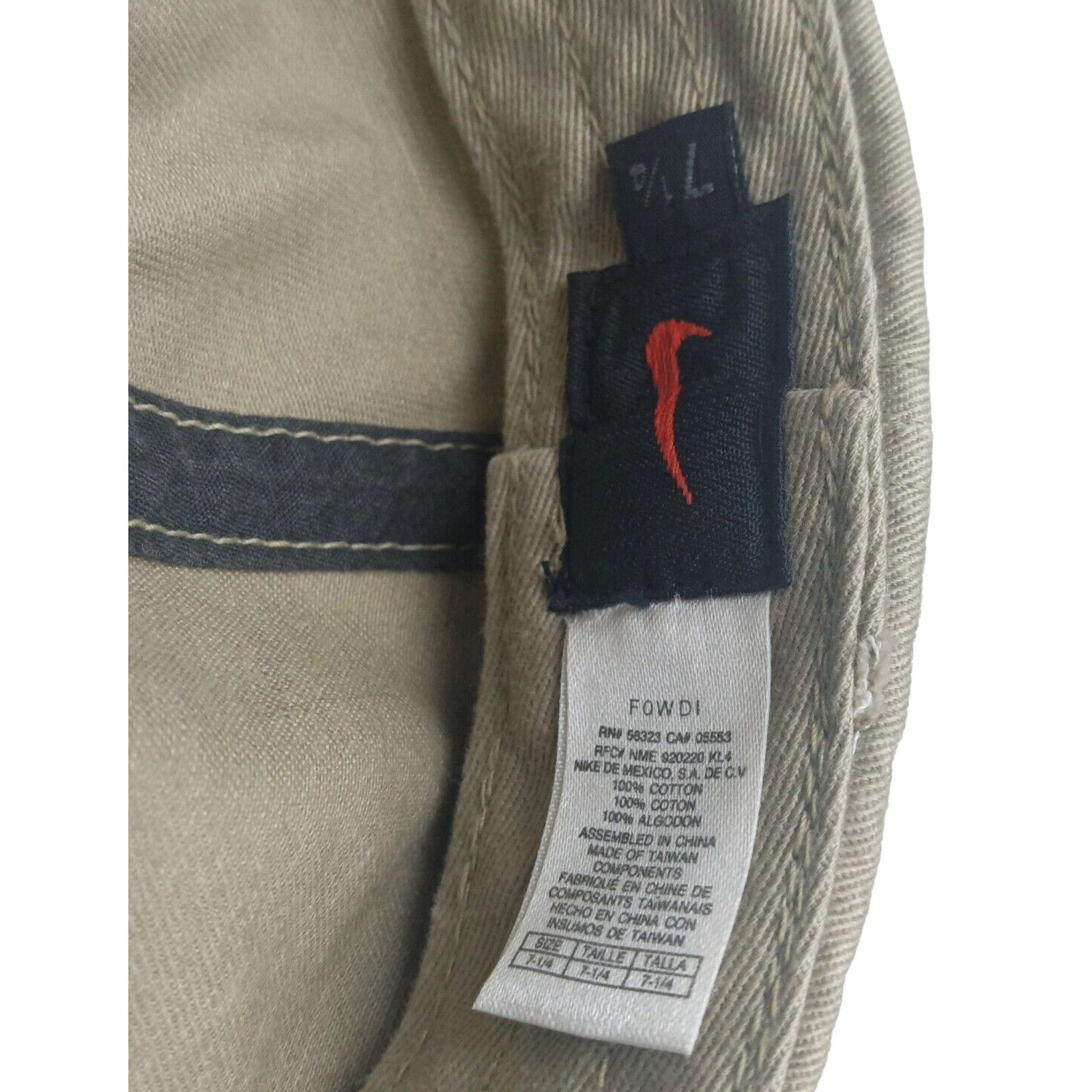 Nike Nike Pro Classic Unstructured Tan Cap 7 1/4 [RN 56323] Size ONE SIZE - 3 Thumbnail