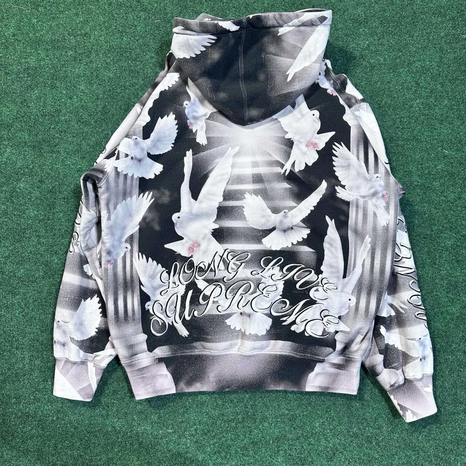 Supreme Supreme Hooded Sweatshirt Black SS22 D7496 Size US M / EU 48-50 / 2 - 2 Thumbnail