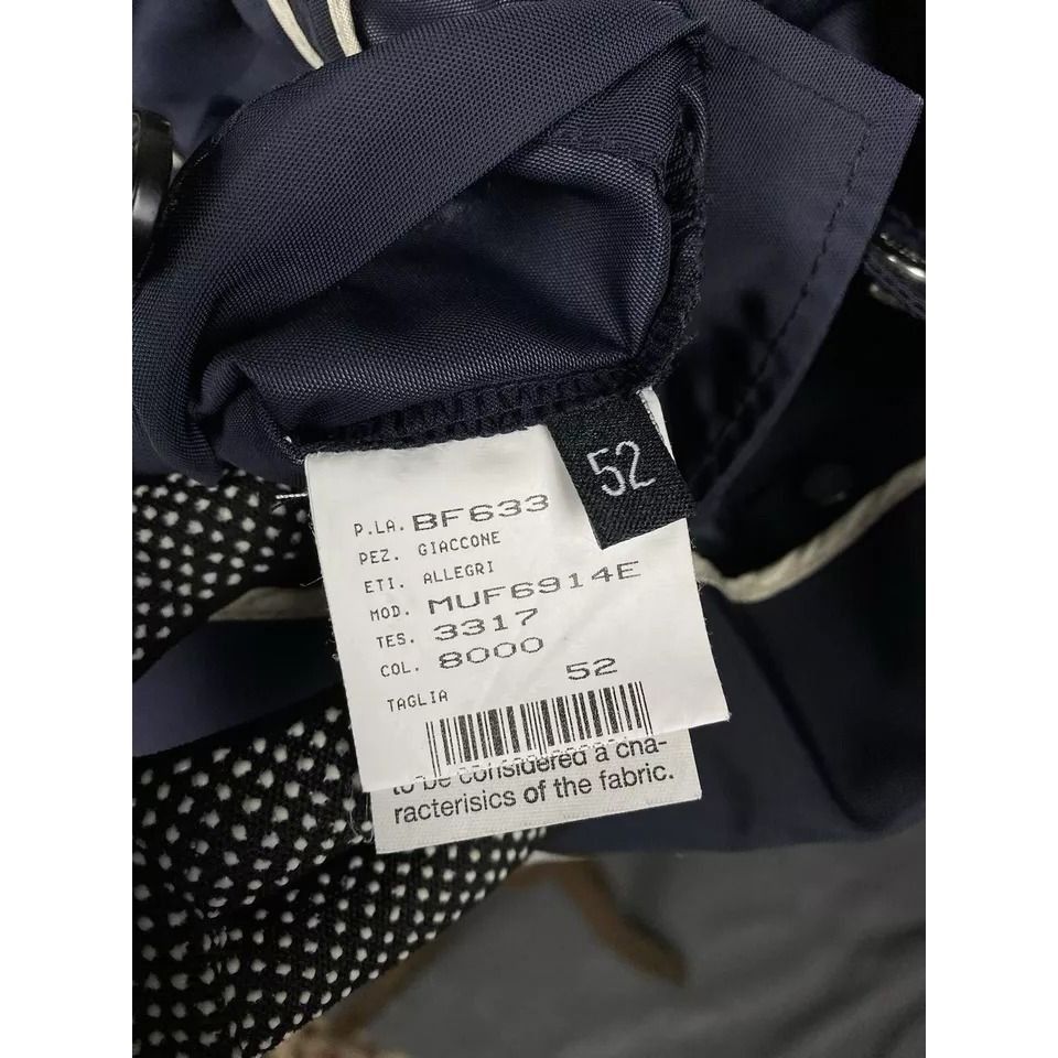 Allegri Allegri Milano Men's Blue Nylon Multipocket Field Jacket Siz Size US L / EU 52-54 / 3 - 8 Thumbnail