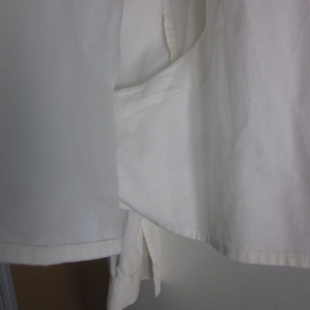 La Ligne La Ligna Ivory Corduroy Wrap Blouse Size 42 Size M / US 6-8 / IT 42-44 - 9 Thumbnail