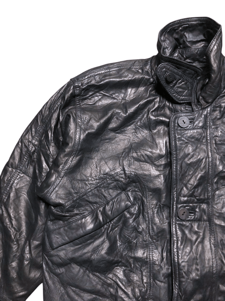 Genuine Leather × Renoma GRAIL💥Renoma Sheep Leather Jacket Sunfaded Leather Size US M / EU 48-50 / 2 - 8 Thumbnail