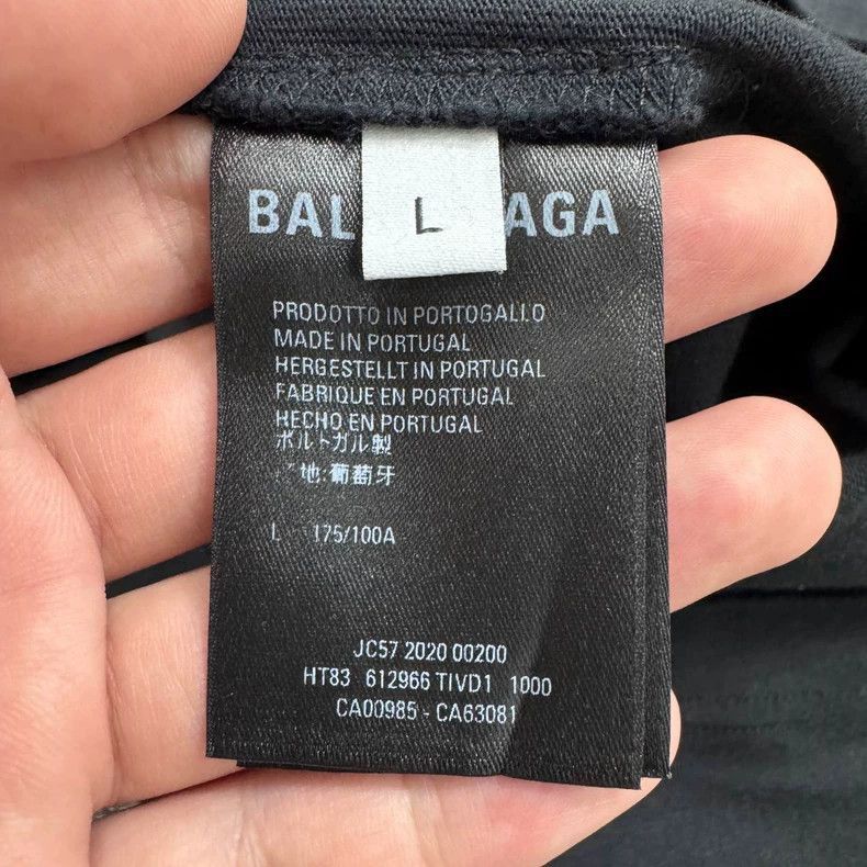 Other Balenciaga letter print short sleeve Size US L / EU 52-54 / 3 - 5 Thumbnail