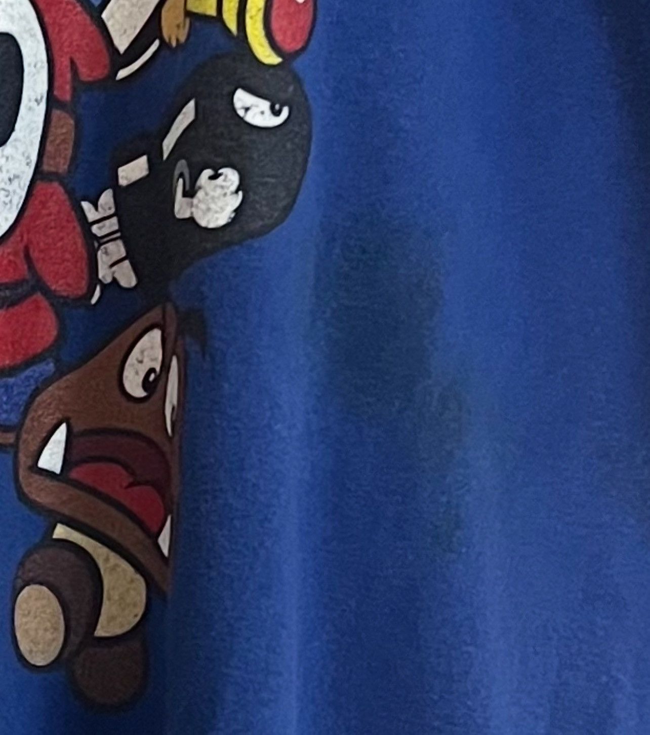 Nintendo Nintendo Super Mario Bowser & Minions Graphic Tee Blue XL Size US XL / EU 56 / 4 - 8 Thumbnail