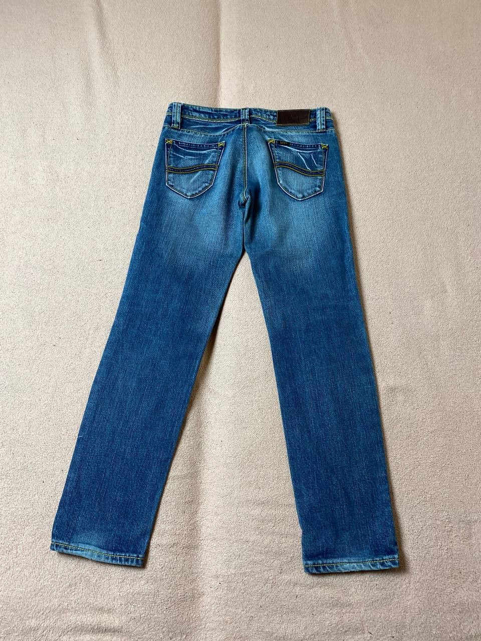 Japanese Brand × Lee Vintage 90's Lee Denim Blue Jeans Faded Distressed Size 27" / US 4 / IT 40 - 16 Thumbnail