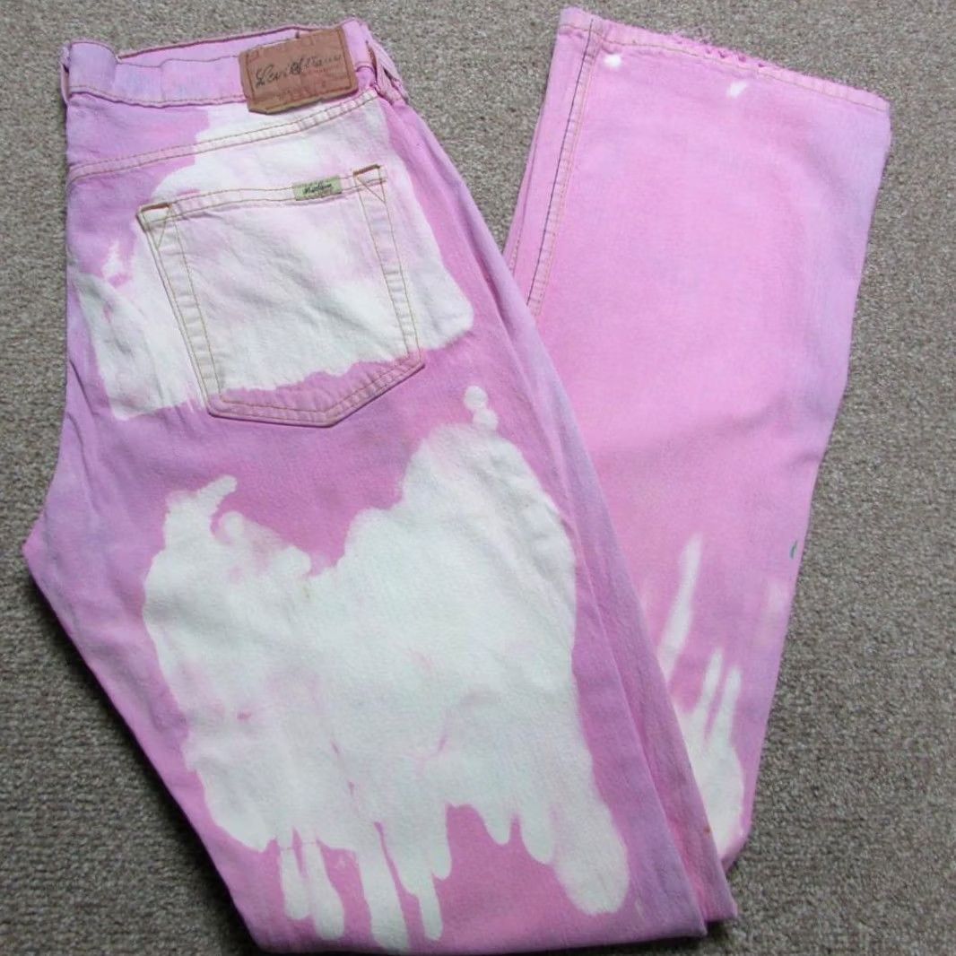 Vintage WOMENS UP-CYCLED REGULAR FIT BOOTCUT LEG STRETCH JEANS W28 / L34 Size 32" / US 10 / IT 46 - 2 Thumbnail