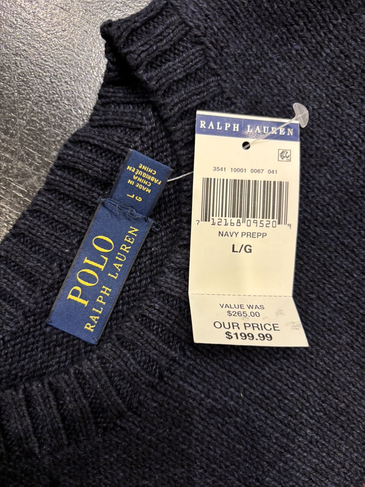 Polo Ralph Lauren Polo Ralph Lauren Bear Knit Sweater Size US L / EU 52-54 / 3 - 3 Thumbnail