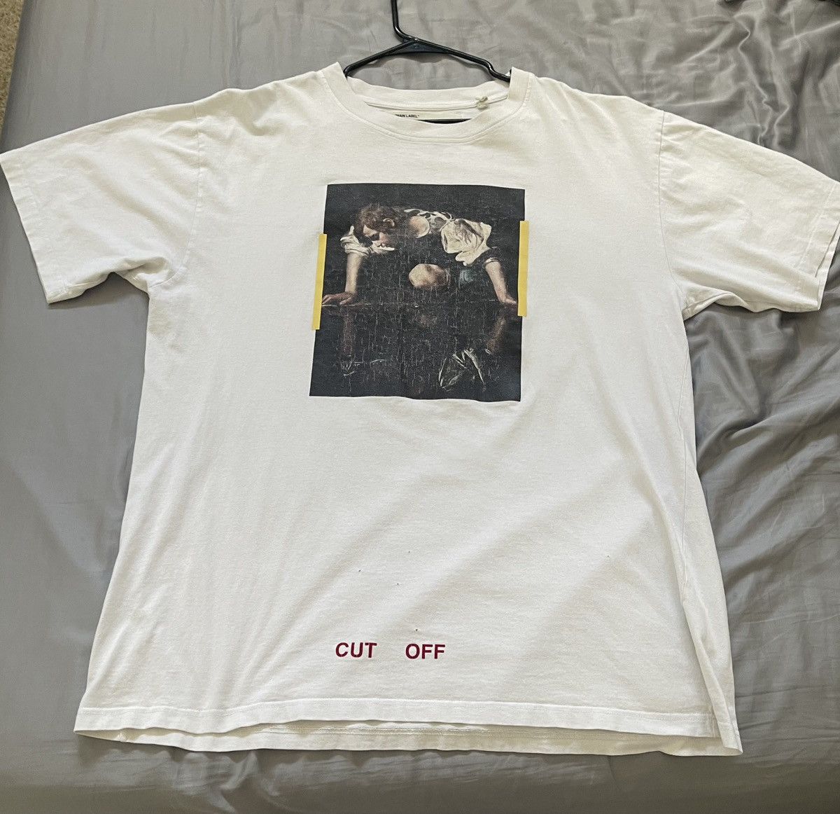 Off-White Off White Caravaggio T-Shirt Size US XL / EU 56 / 4 - 1 Thumbnail
