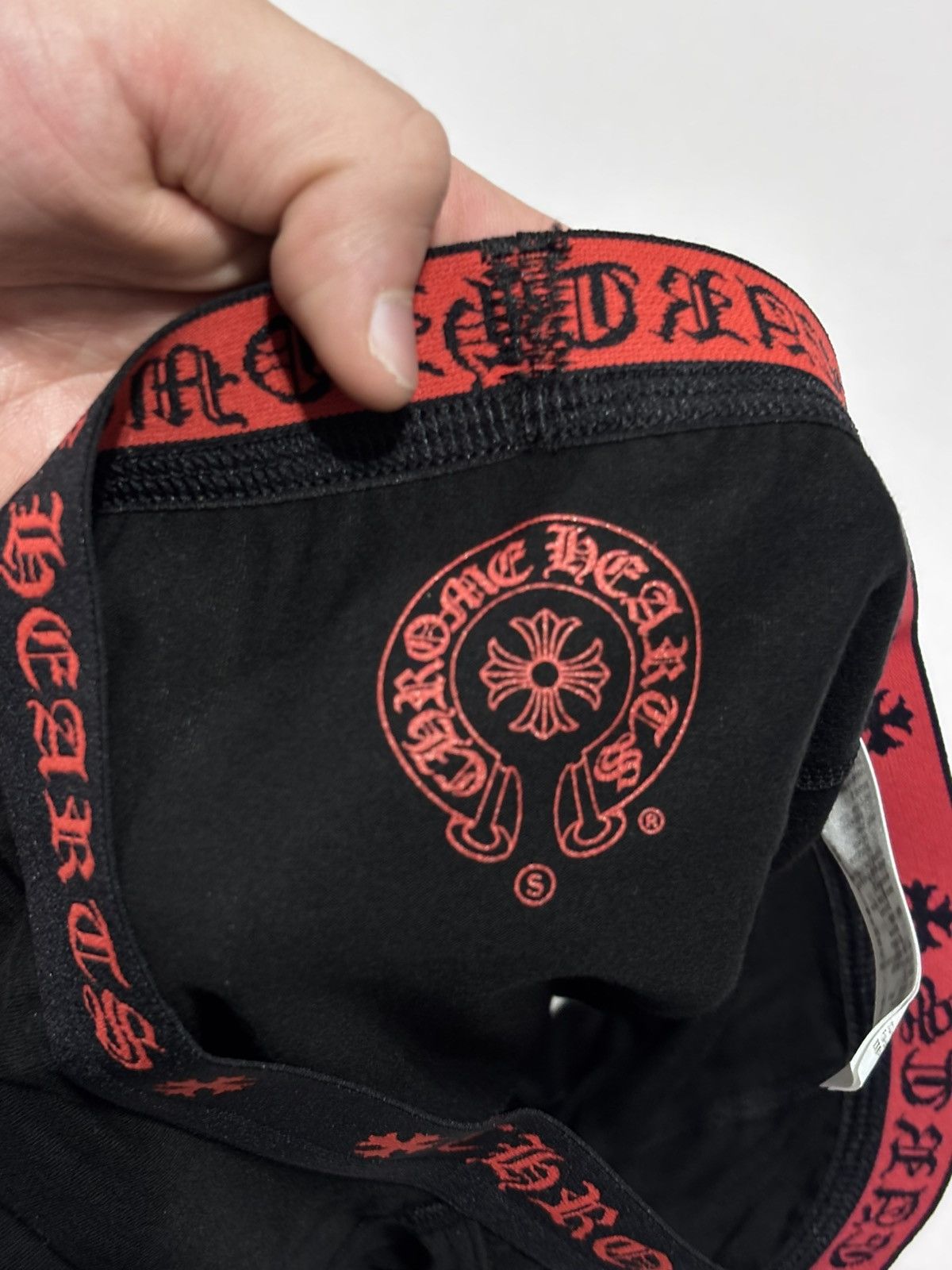 Chrome Hearts Chrome Hearts Black & Red Boxer Briefs Size ONE SIZE - 9 Thumbnail