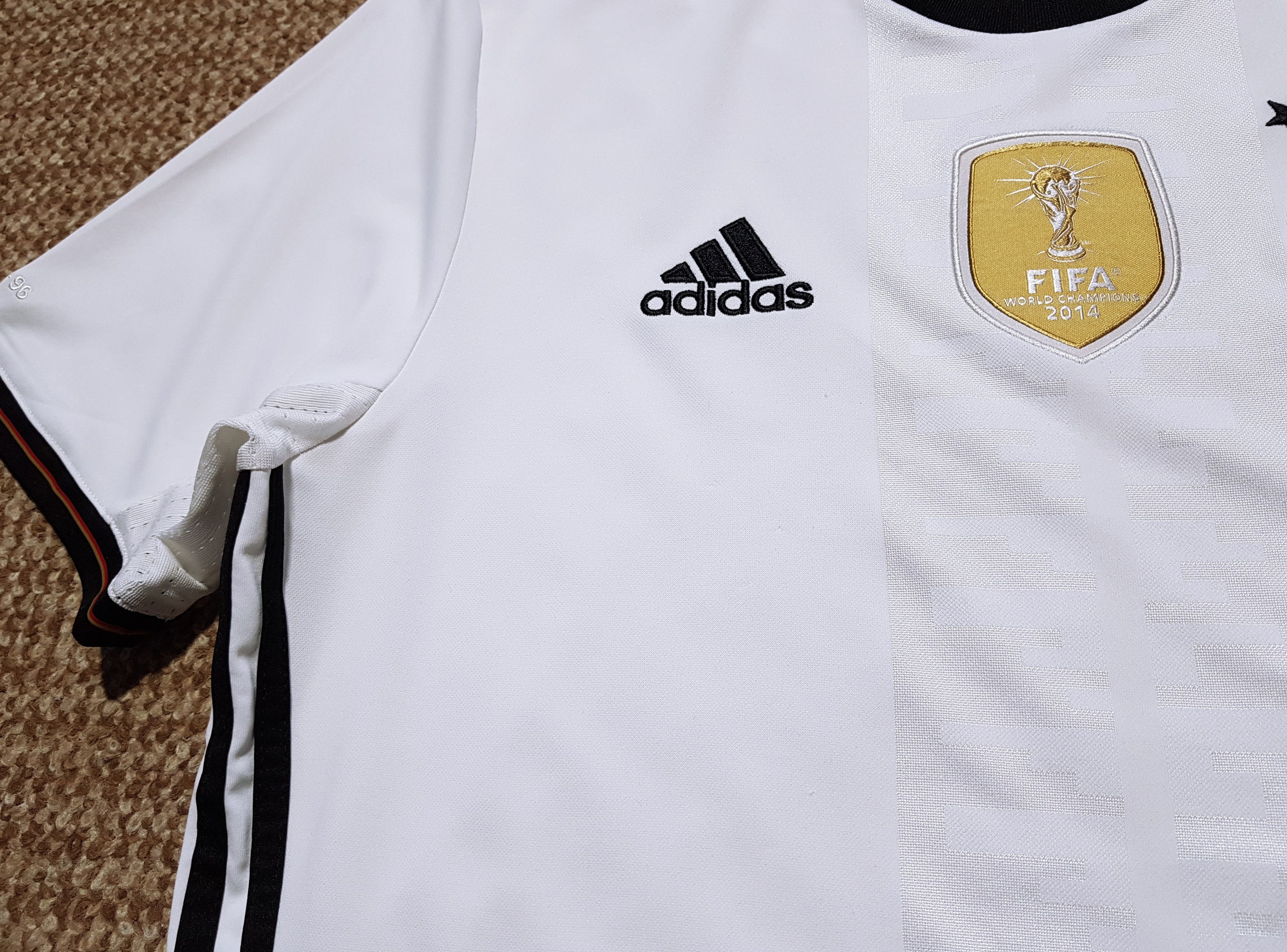 Adidas Adidas Germany 2014 World Cup Jersey FIFA Soccer Home sz M Size US M / EU 48-50 / 2 - 4 Thumbnail
