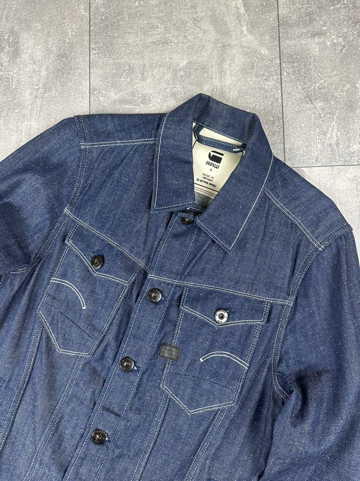G-Star G-Star Raw Japanese Denim Button Up Jacket Size US S / EU 44-46 / 1 - 2 Thumbnail