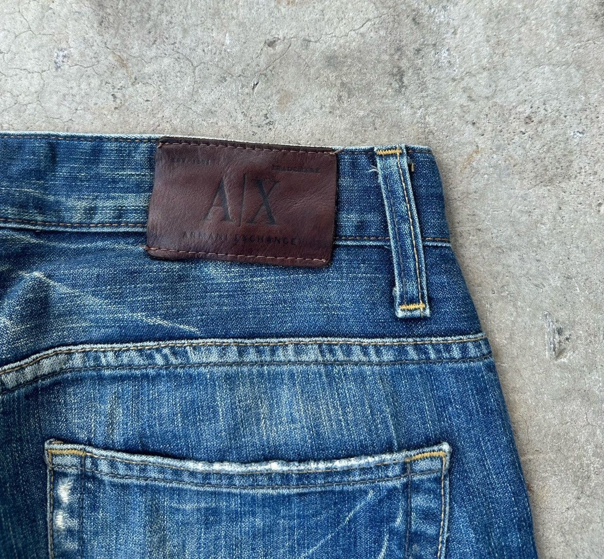 Armani Exchange Armani Exchange distressed style denim jeans size 30 Size US 30 / EU 46 - 6 Thumbnail