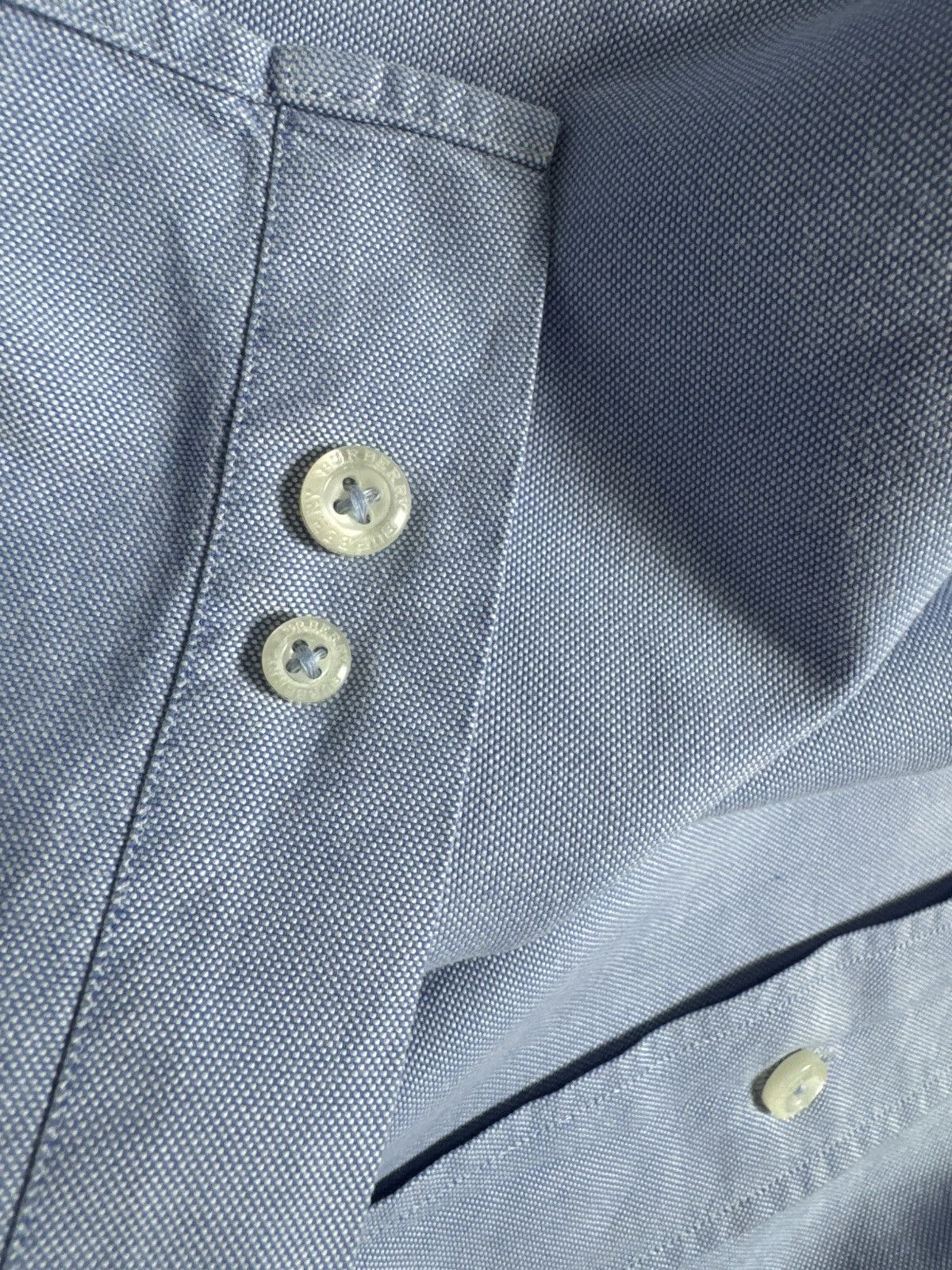 Burberry Burberry London Button Up Luxury Casual Blue Shirt Check Size US XL / EU 56 / 4 - 10 Thumbnail