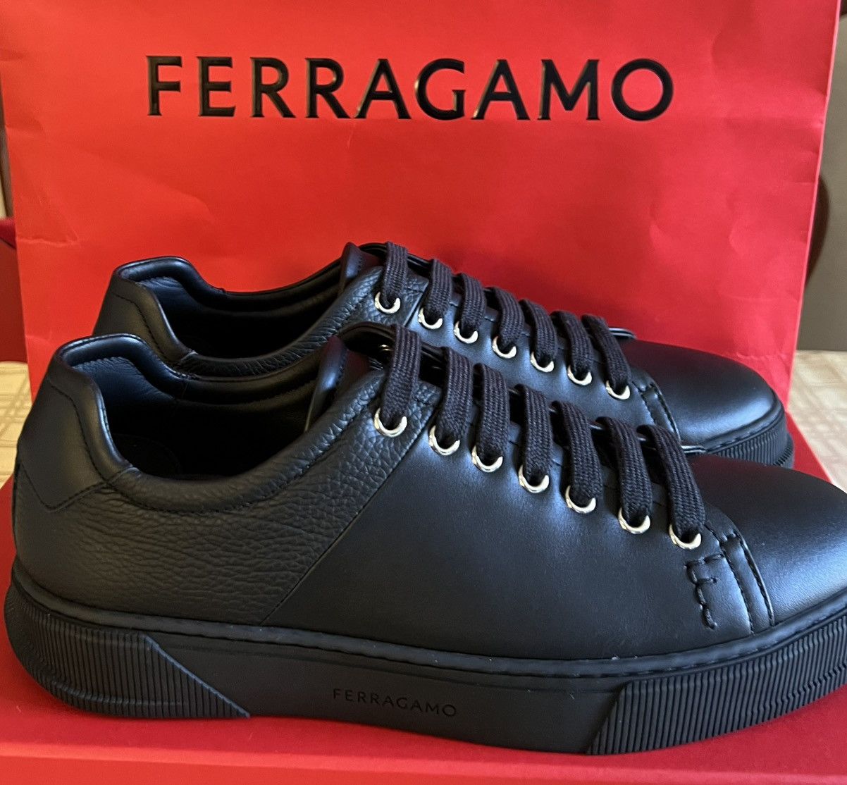 Salvatore Ferragamo Clayton Low cut sneaker Size US 7.5 / EU 40-41 - 7 Thumbnail