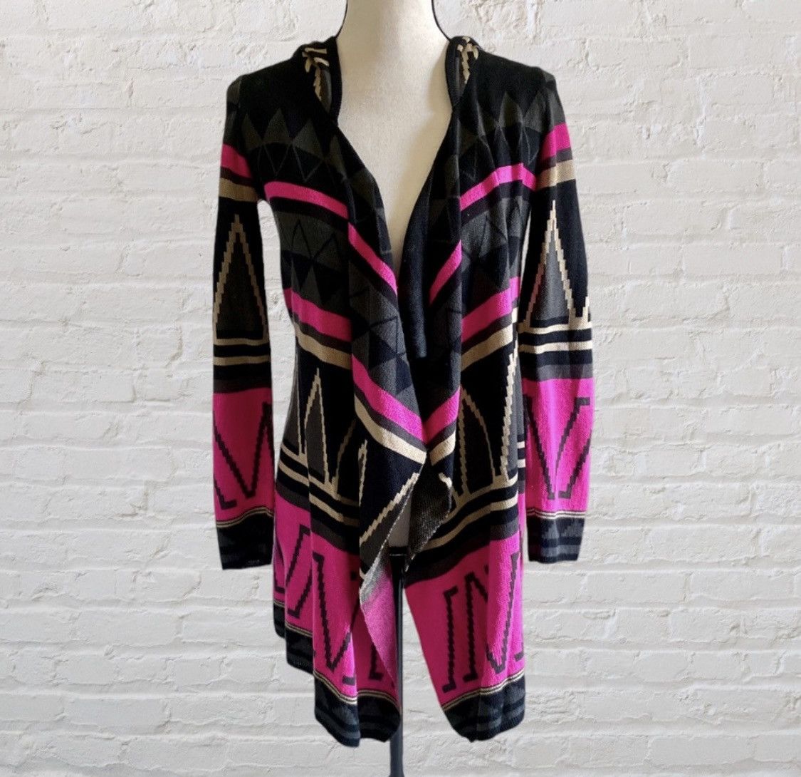Other HOODED OPEN FRONT DRAPED SWEATER CARDIGAN Size M / US 6-8 / IT 42-44 - 9 Thumbnail