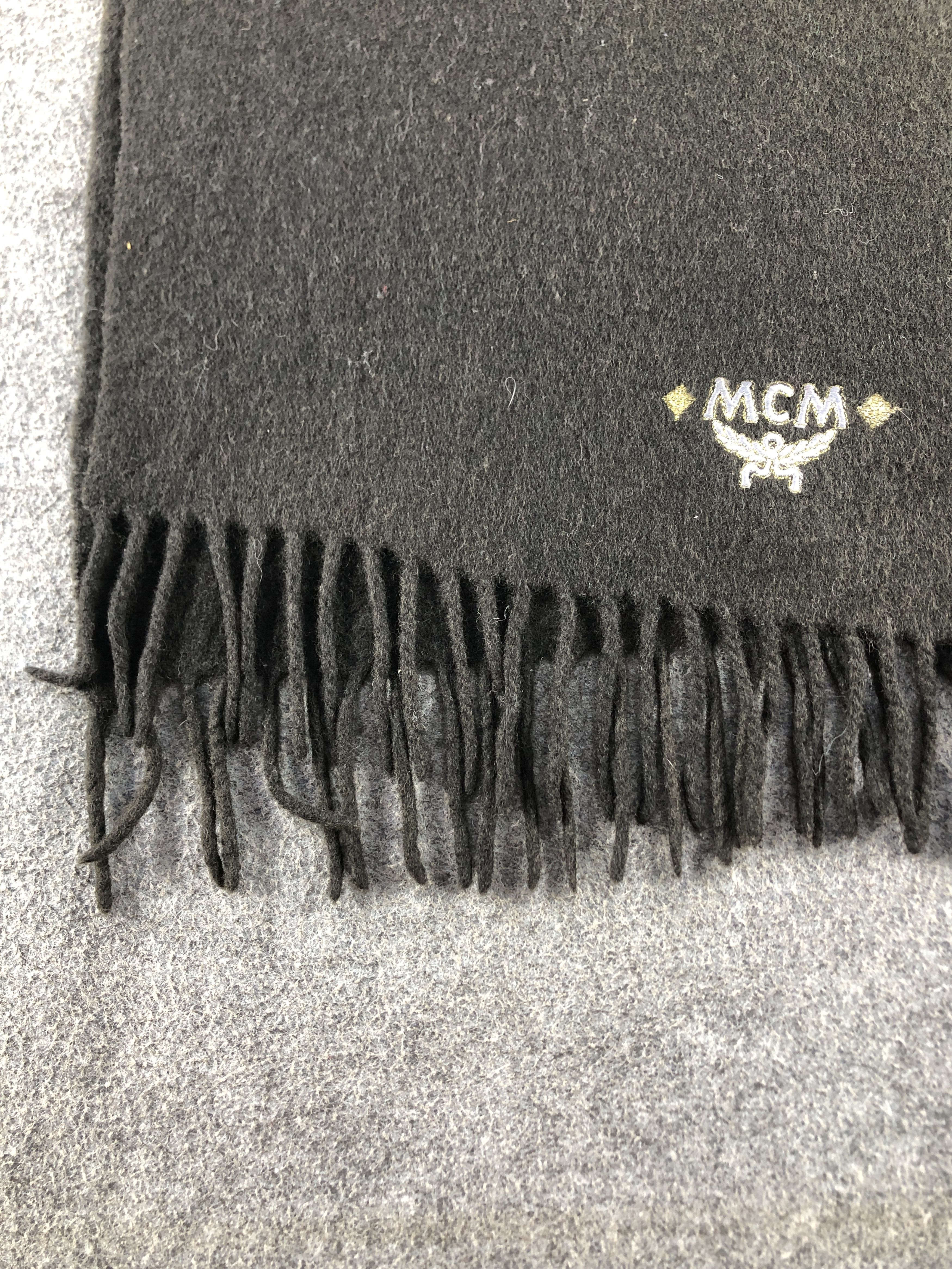 MCM MCM Wool Scarf / Muffler / Neckwear P809 Size ONE SIZE - 4 Thumbnail