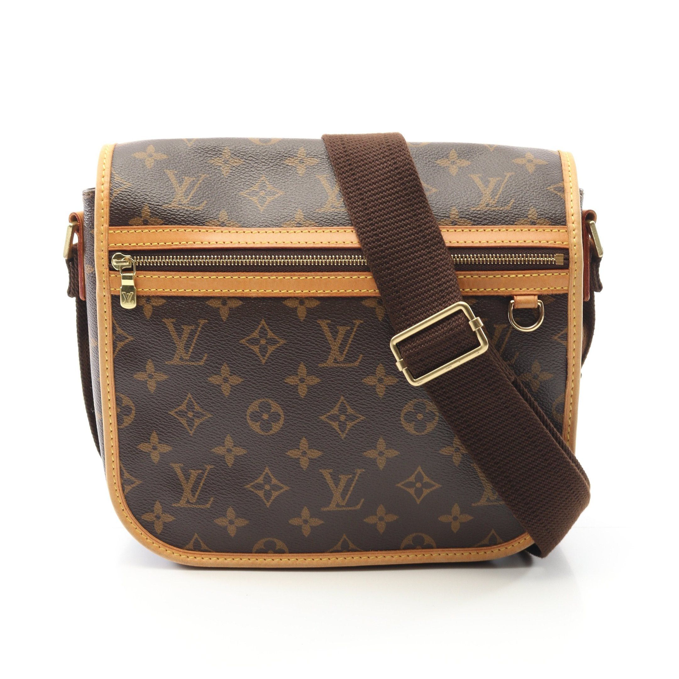Louis Vuitton Louis Vuitton Messenger Pm Bosforo Monogram Shoulder Bag Leather Brown Size ONE SIZE - 1 Thumbnail