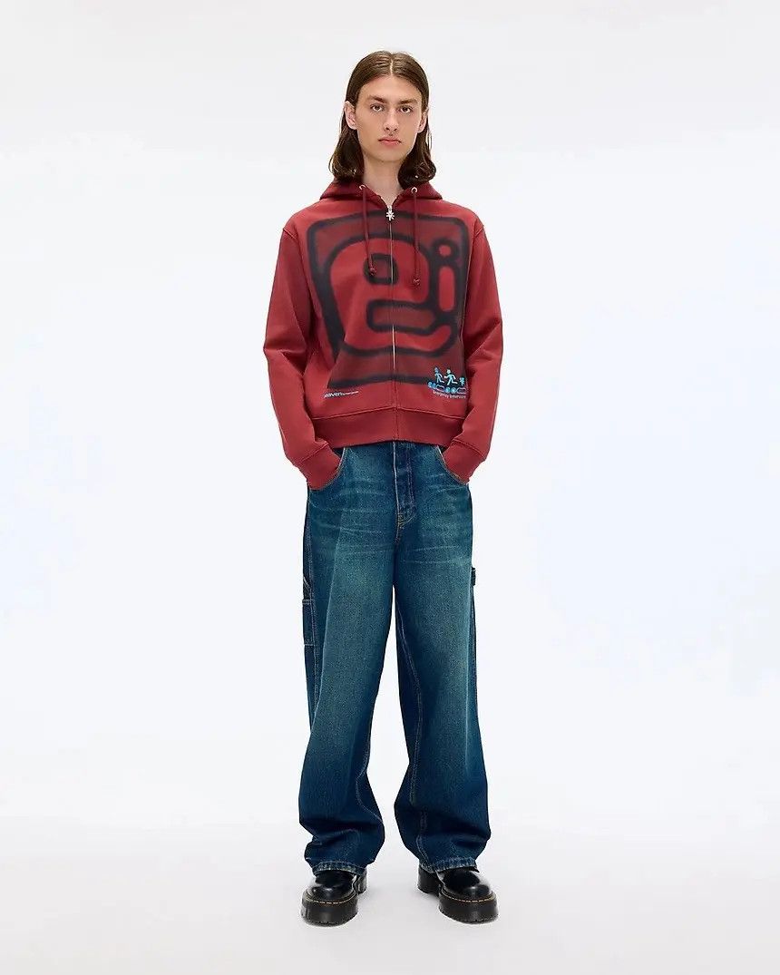 Marc Jacobs NWT Marc Jacobs Dark-Wash Cargo Jeans Size US 29 - 1 Thumbnail
