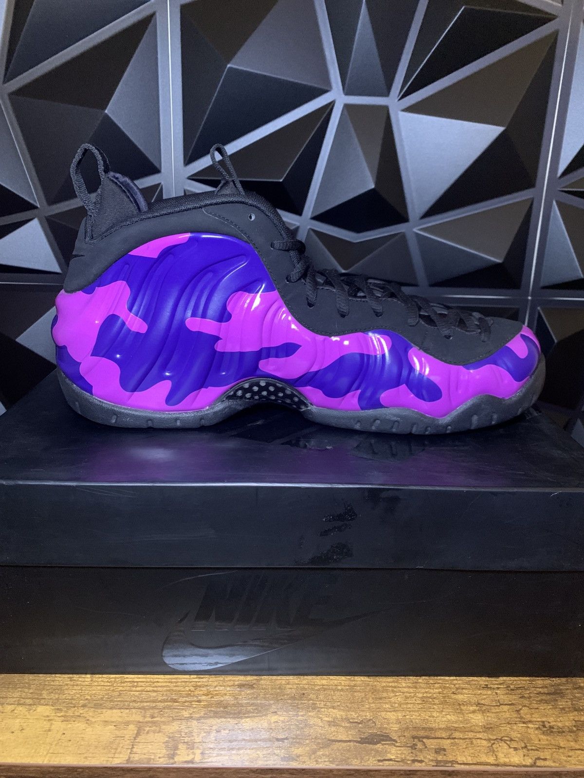 Nike Air Foamposite Pro Purple Camo
