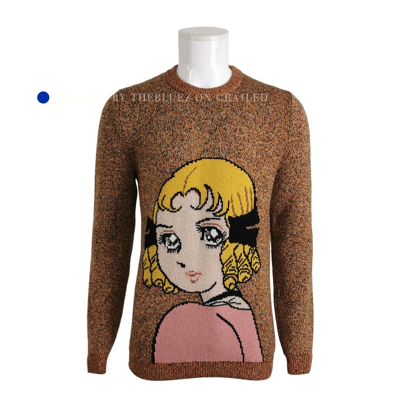 Gucci Multi Anime Graphic Wool Sweater Size US XS / EU 42 / 0 - 1 Thumbnail