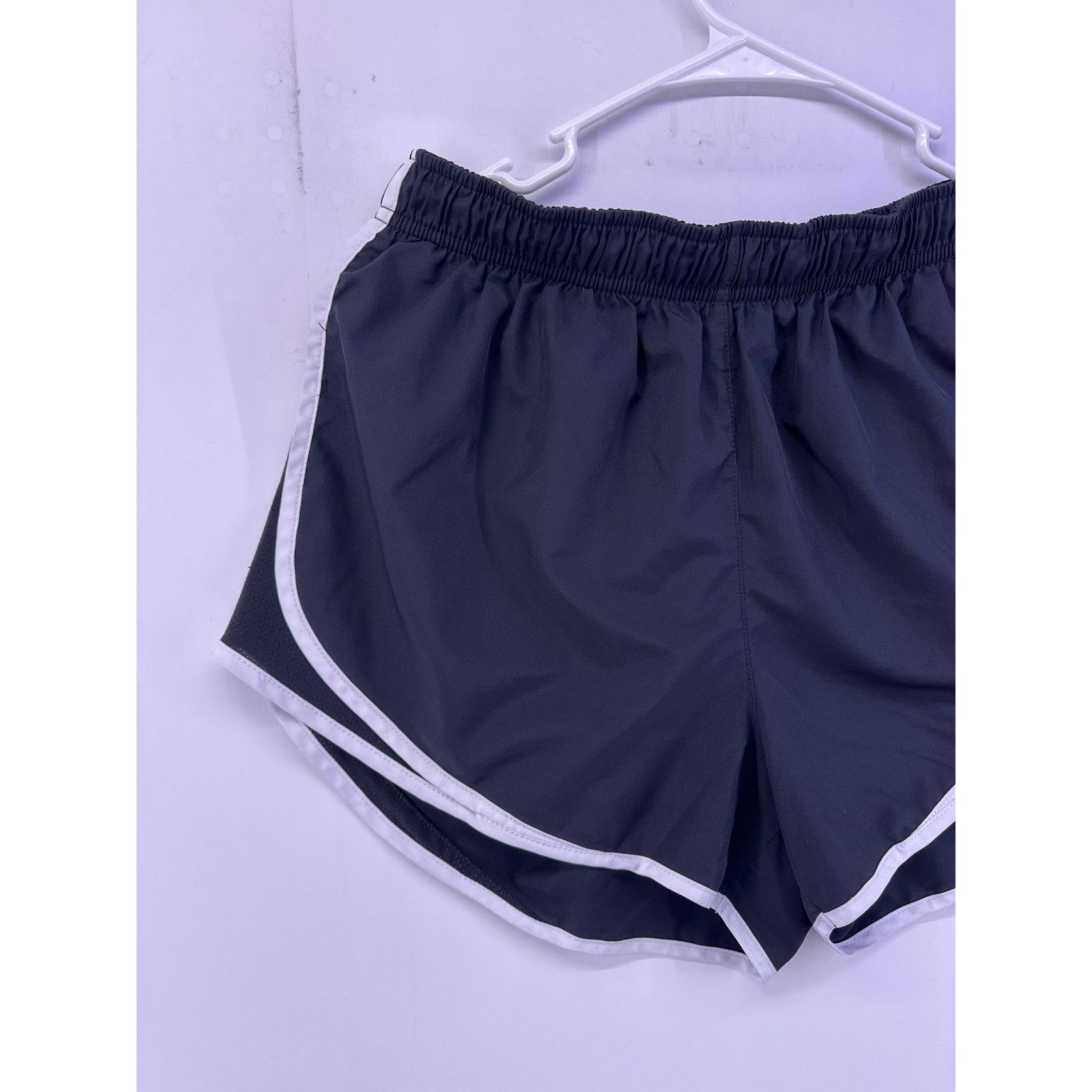 Nike Nike women’s Sport Shorts Black and White Size no tag M/L Size 25" / US 0 / IT 36 - 2 Thumbnail