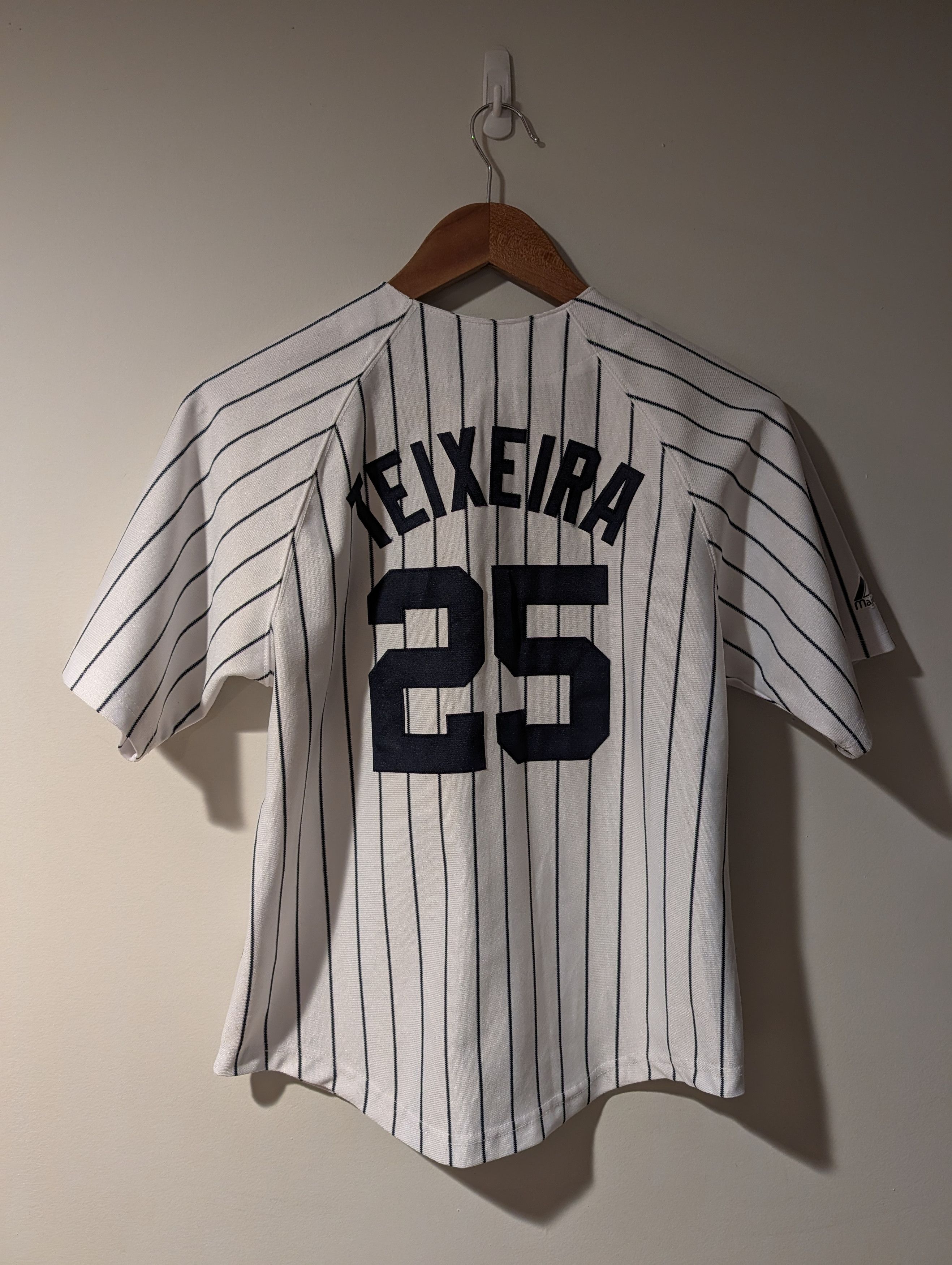 Majestic New York Yankees Texieria Majestic Kids Large MLB Jersey Size US L / EU 52-54 / 3 - 7 Thumbnail