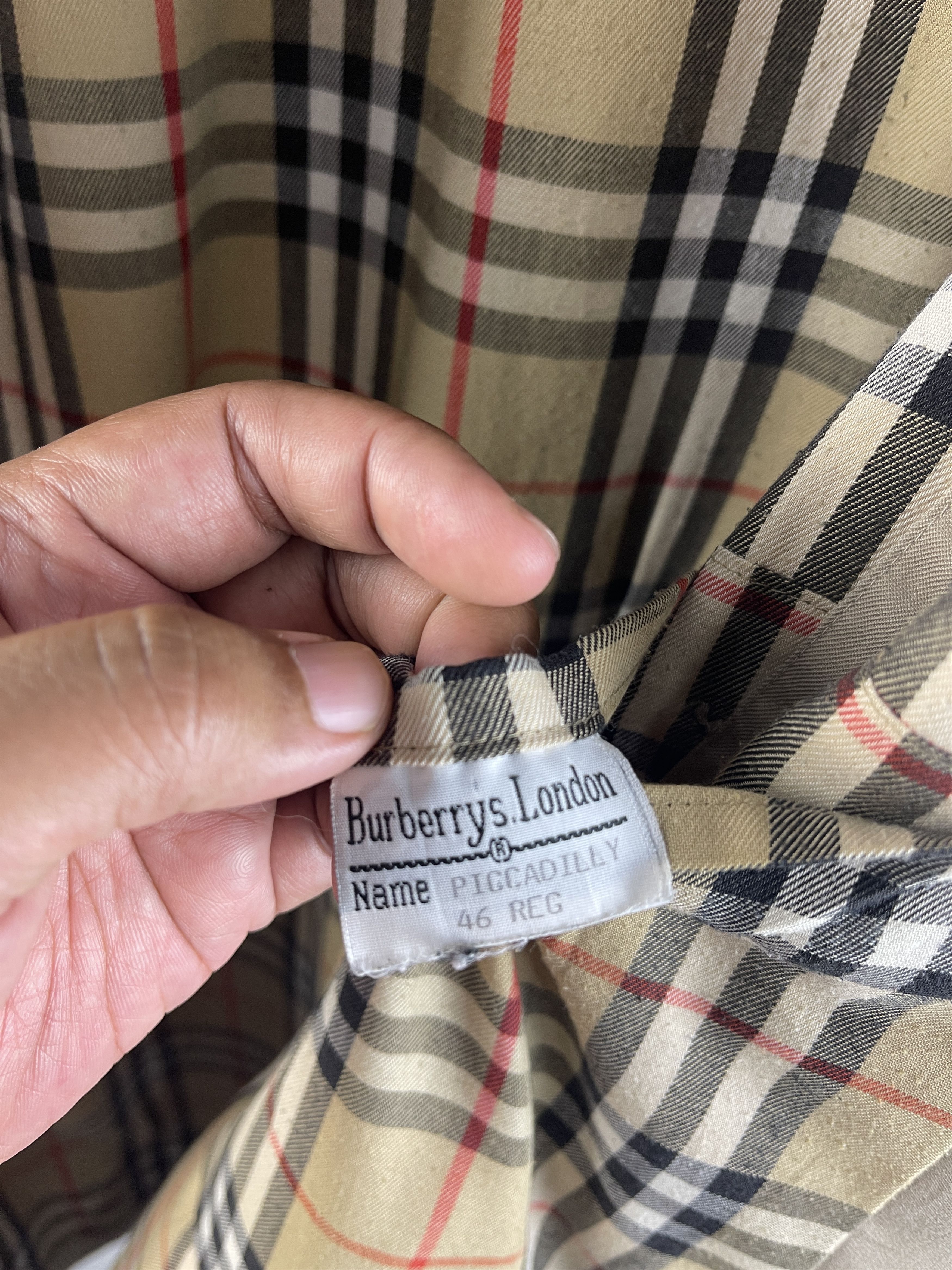 Burberry Vintage Burberrys London Piccadilly Car Coat Nova Check Size M / US 6-8 / IT 42-44 - 18 Thumbnail