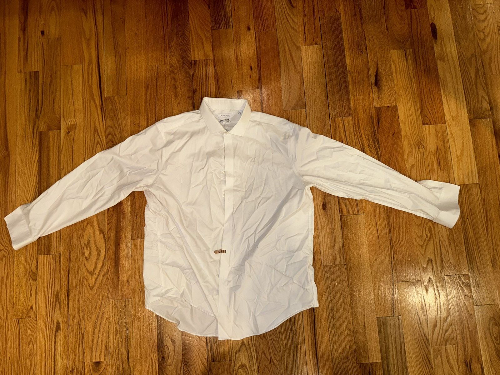 Calvin Klein Calvin Klein White Dress shirt button down Size US XXL / EU 58 / 5 - 1 Thumbnail