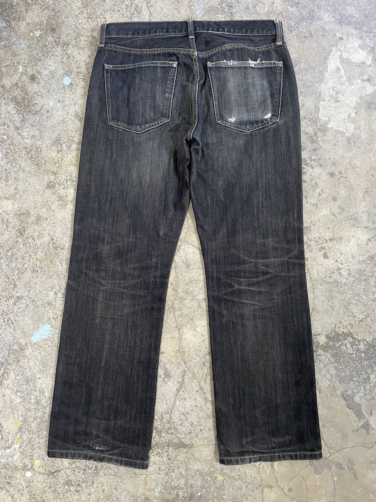 Japanese Brand Vintage Japanese Brand Faded Denim Jeans Pants Size US 30 / EU 46 - 5 Thumbnail
