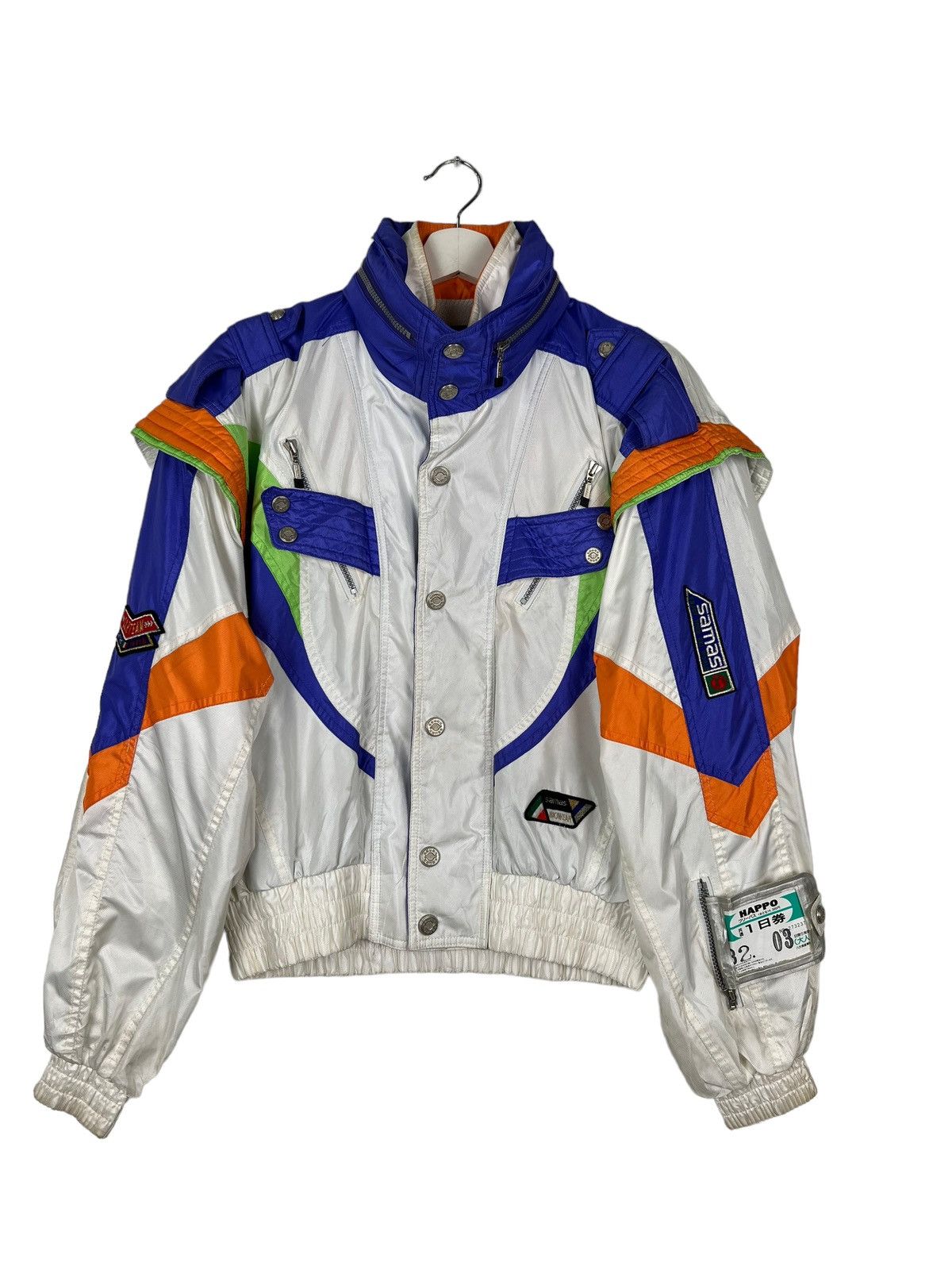 Japanese Brand 🔥 90s SAMAS SSR TEAM ASTRO SKI WEAR JACKET Size US S / EU 44-46 / 1 - 4 Thumbnail