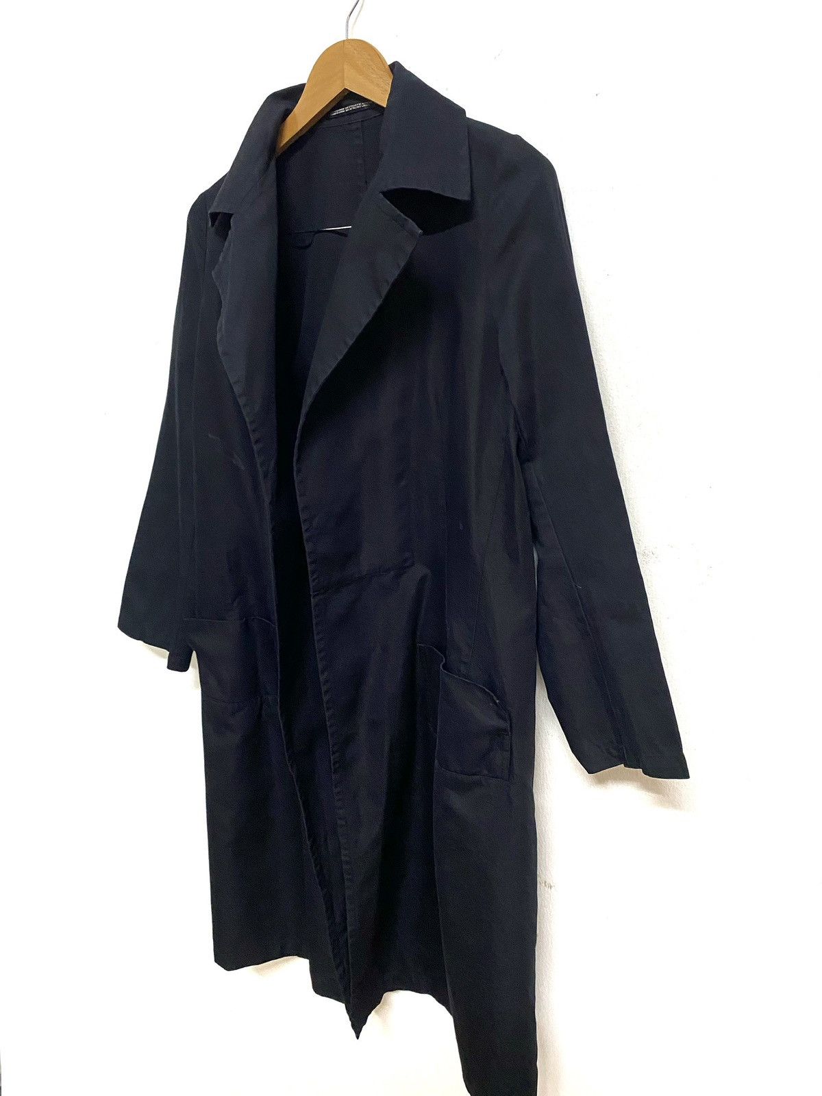 Yohji Yamamoto Vintage Yohji Yamamoto Y's Ramie Long Coat/ Jacket Size US M / EU 48-50 / 2 - 8 Thumbnail