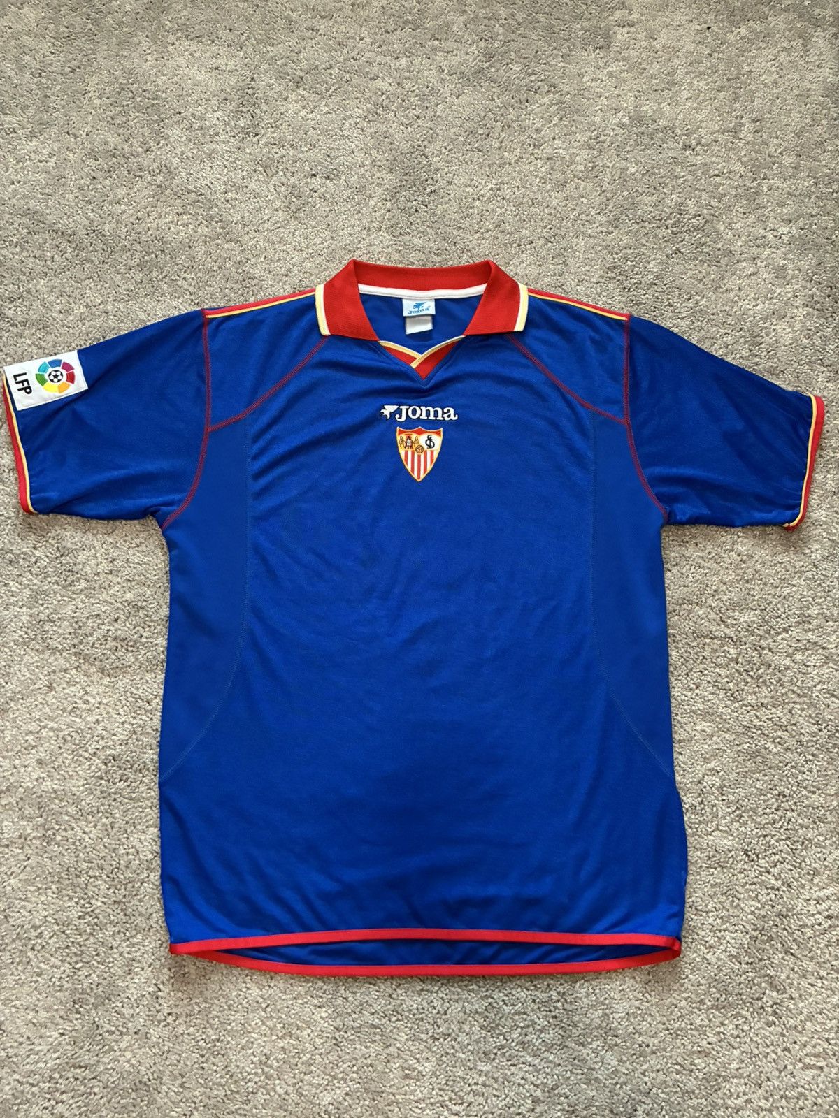 Joma 2001/2002 Sevilla 3rd Kit Size US XL / EU 56 / 4 - 1 Thumbnail