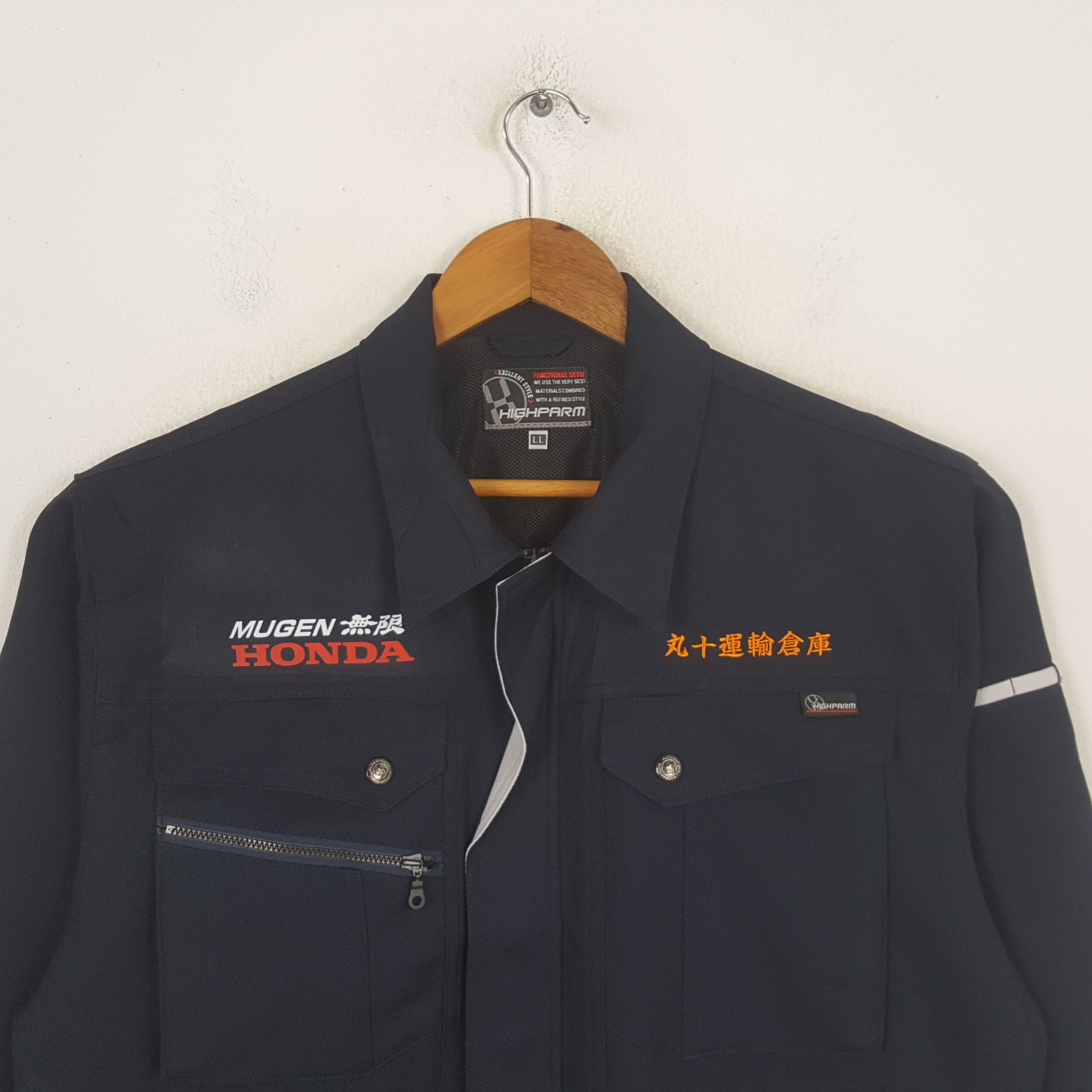 Honda Vintage Mugen Honda Japan Racing Team Custom Jacket C296N18 Size US L / EU 52-54 / 3 - 4 Thumbnail