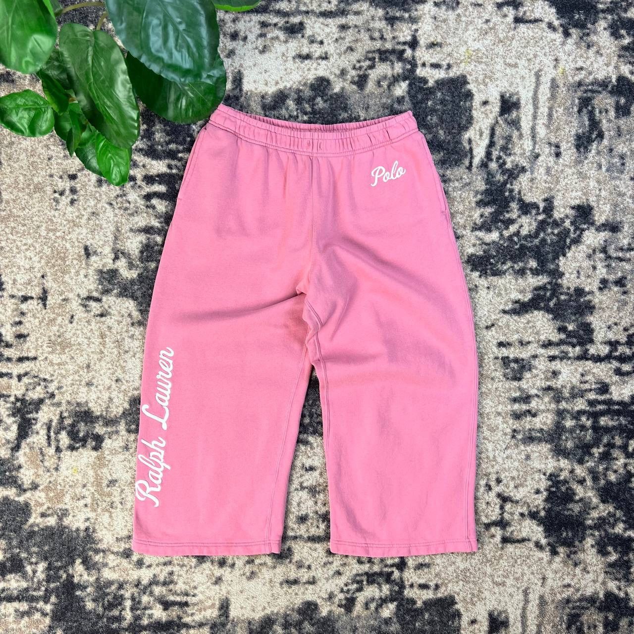 Polo Ralph Lauren Polo Ralph Lauren Luxury Big Logo Baggy Cropped Pants Size 30" / US 8 / IT 44 - 1 Thumbnail