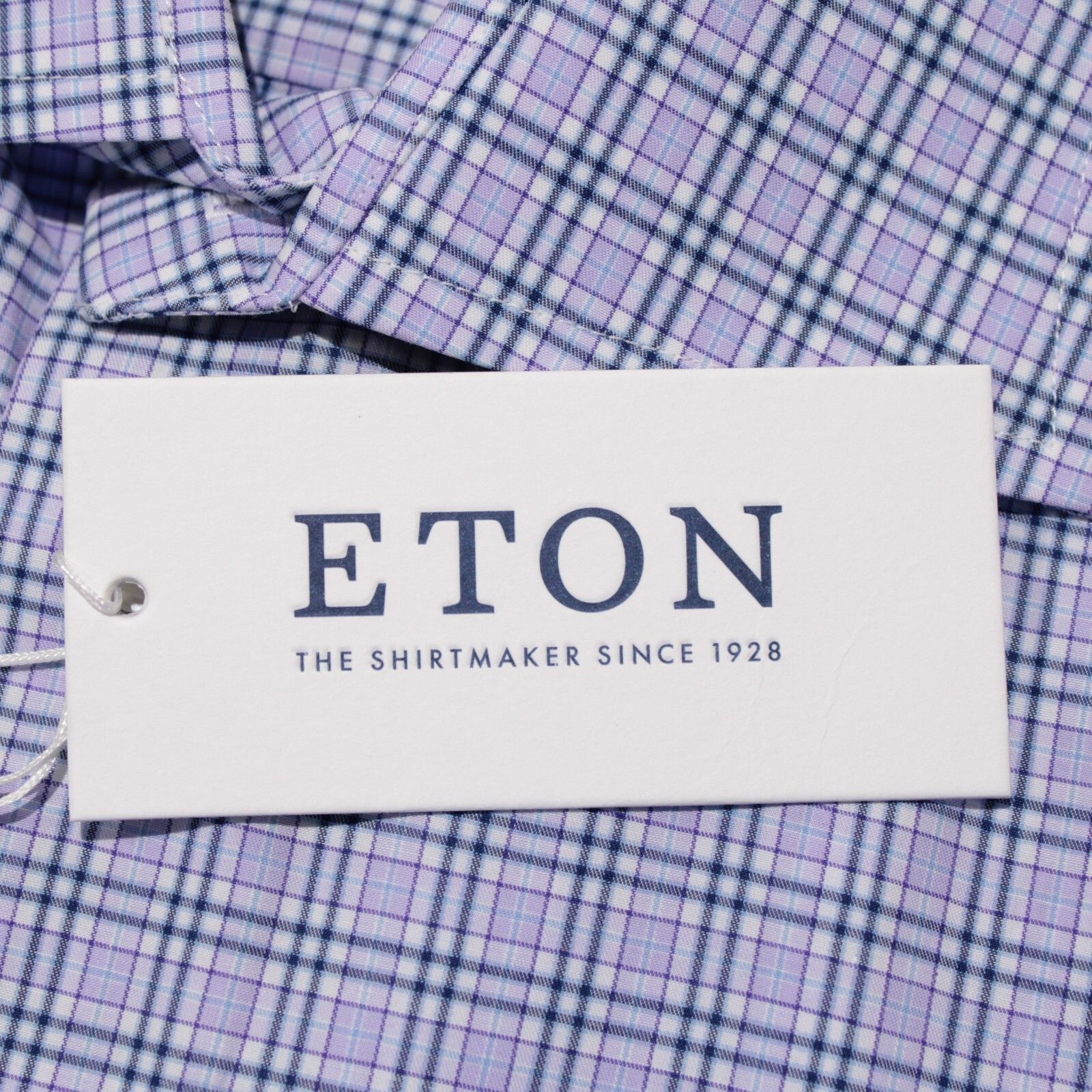 Eton Eton New with tags Shirt Size XL US In Purple Size US XL / EU 56 / 4 - 2 Thumbnail
