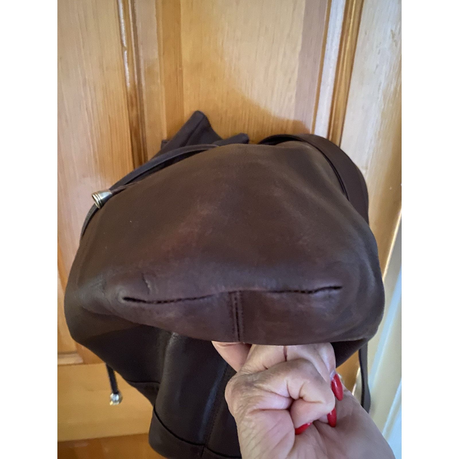 Paloma Picasso Vintage Paloma Picasso Bucket Brown Shoulder Bag Size ONE SIZE - 5 Thumbnail