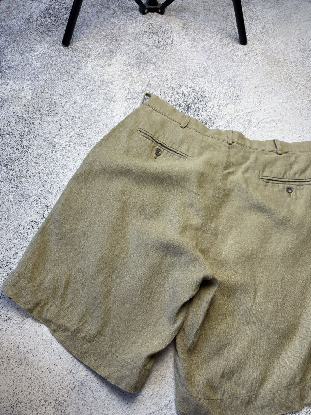 Polo Ralph Lauren Vintage Polo Ralph Lauren Linen Shorts Old Money Size 34 Size US 34 / EU 50 - 21 Thumbnail