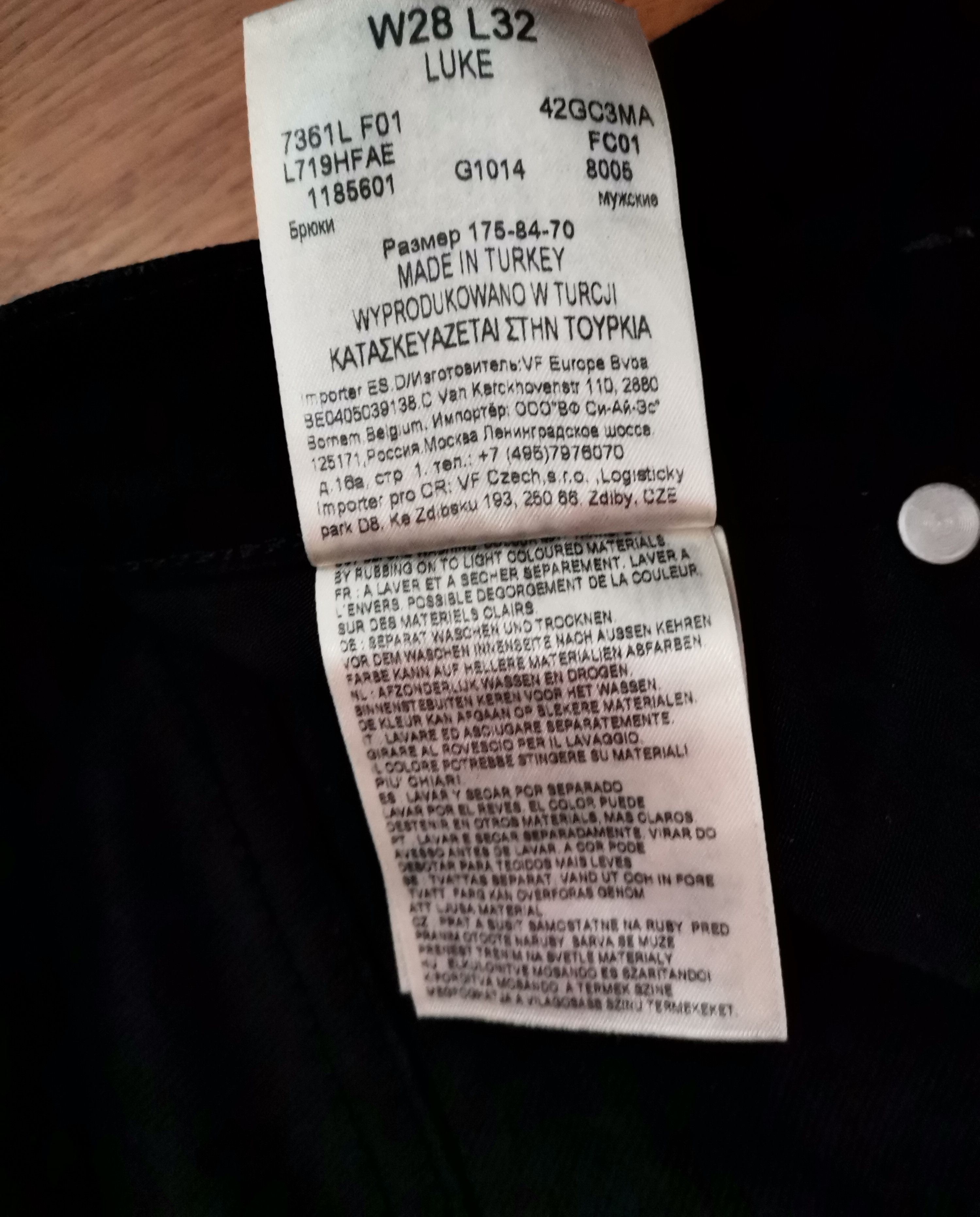 Lee Lee Luke Jeans Size US 28 / EU 44 - 3 Thumbnail