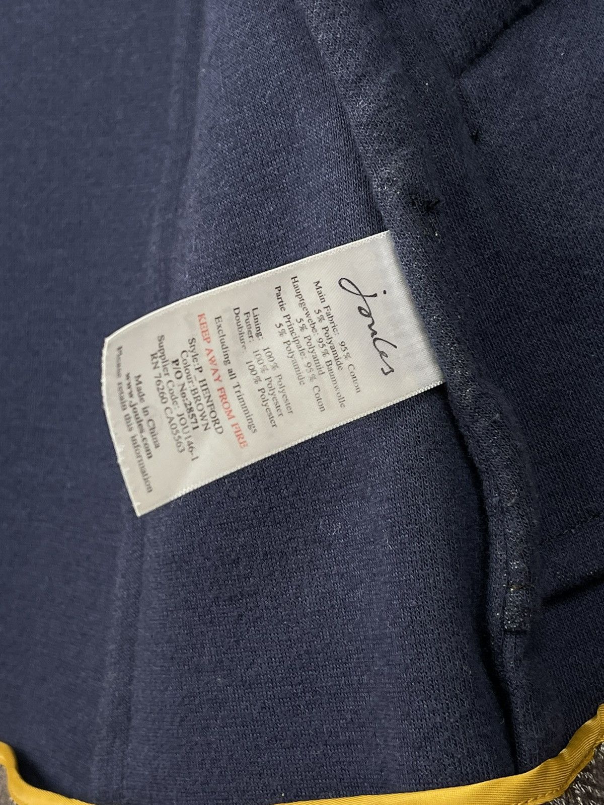 Other Joules Henford Brown Cotton Blazer Jacket Women’s Size M Size M / US 6-8 / IT 42-44 - 13 Thumbnail
