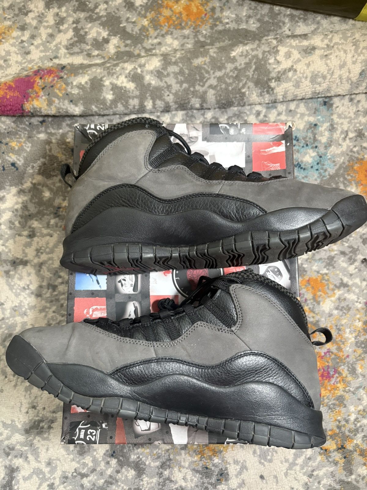 Jordan Brand Air Jordan Retro 10 Shadow size 12.5 Size US 12.5 / EU 45-46 - 2 Thumbnail