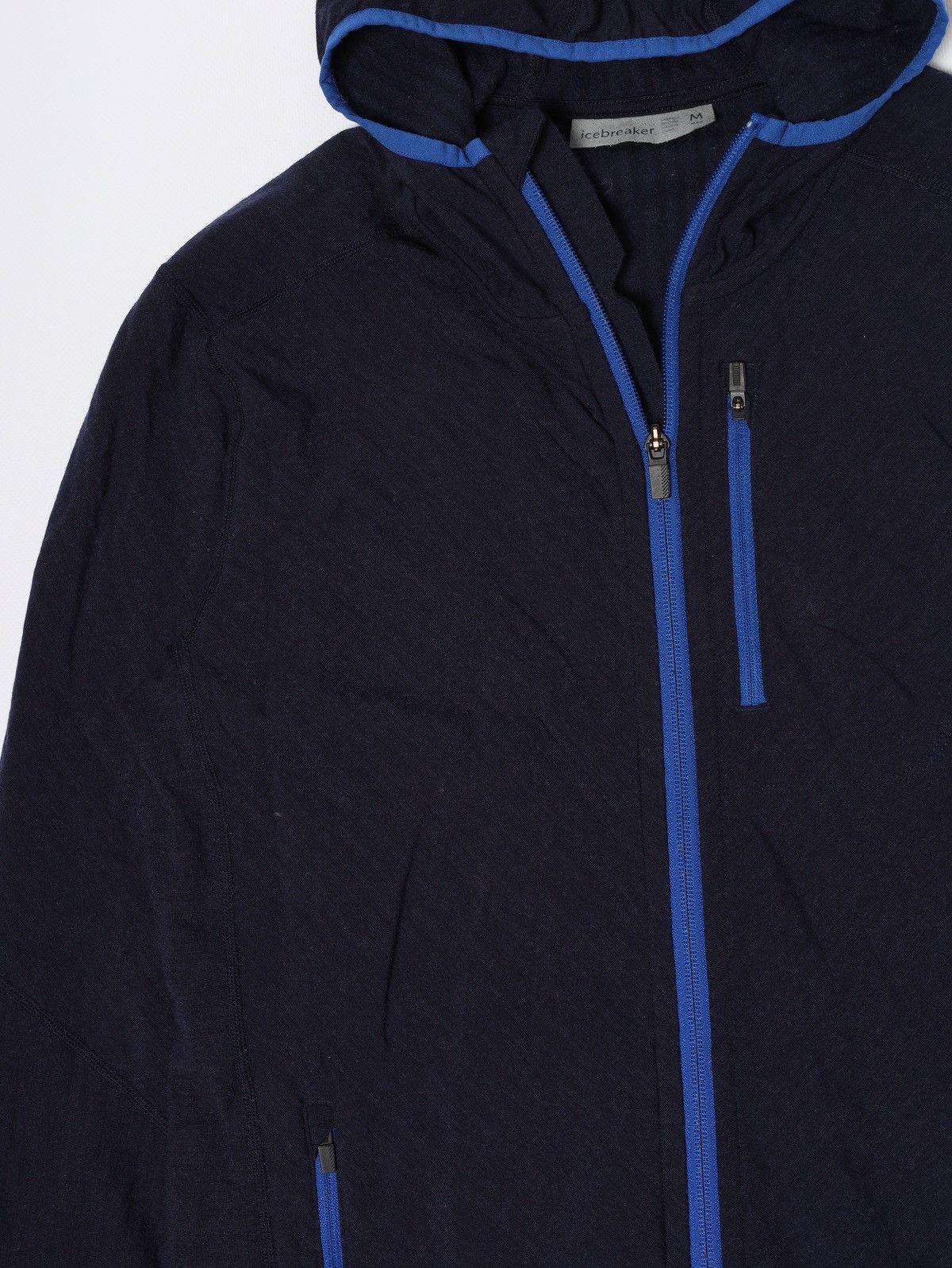 Icebreaker Icebreaker Wool Nylon Zip Hoodie Navy Blue Size US M / EU 48-50 / 2 - 4 Thumbnail